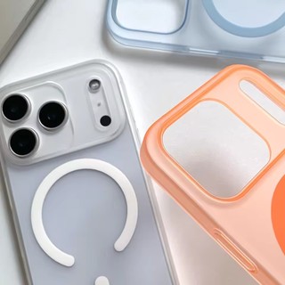 [JLK] Ốp từ tính cứng PC mờ siêu mỏng cho iPhone 17 Air 16 15 14 13 12 Pro Max Plus Vỏ mờ chống sốc