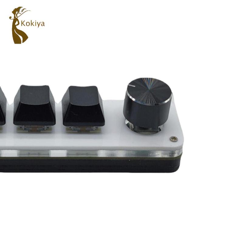 Bàn phím chơi game mini 4 phím 1 kokiya, macro có thể lập trình