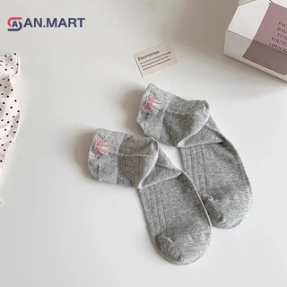 Bigdealssuper 1 Đôi Cotton Thoáng Khí Mỏng Thấp Rỗng Ra Tất Nữ Tính Trái Tim Dễ Thương Nơ Ngọt Ngào Tất Thường Ngày Thoải Mái Thời Trang Mùa Hè Tất Ngắn Quà Tặng Siêu