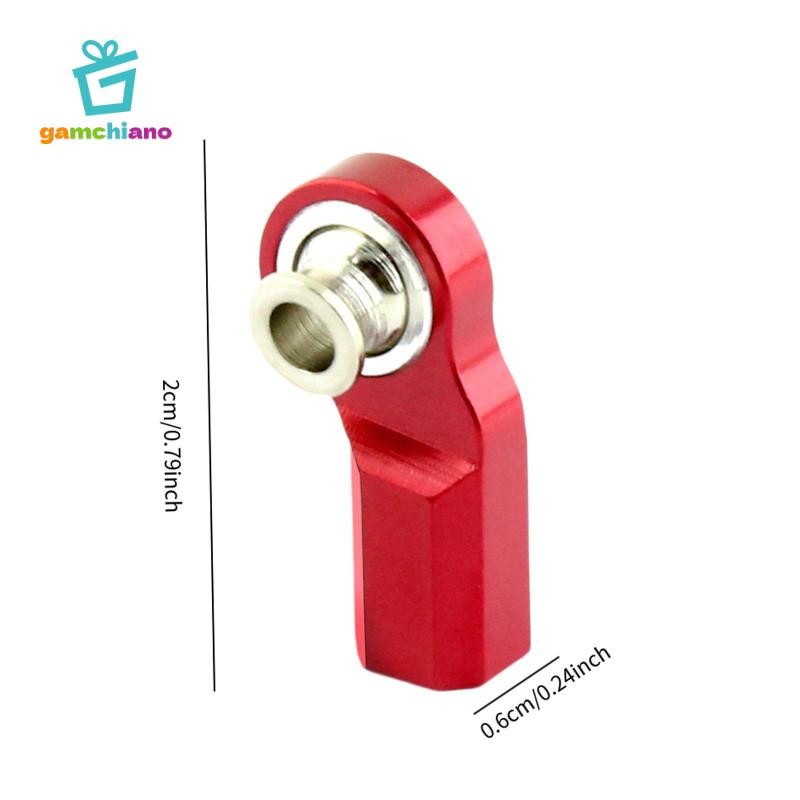 Gamchiano 5 Miếng M3 Cong Bóng Liên Kết Cho 1 / 10 RC Xe Lái Linh Kiện