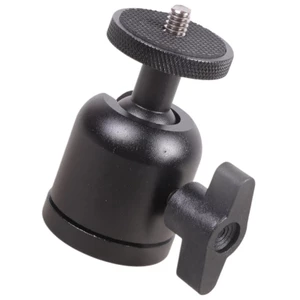 Treeling Hợp Kim Nhôm 3 8 Đến 1 4 Vít Adapter Xoay 360 Đầu Mini Camera Gắn