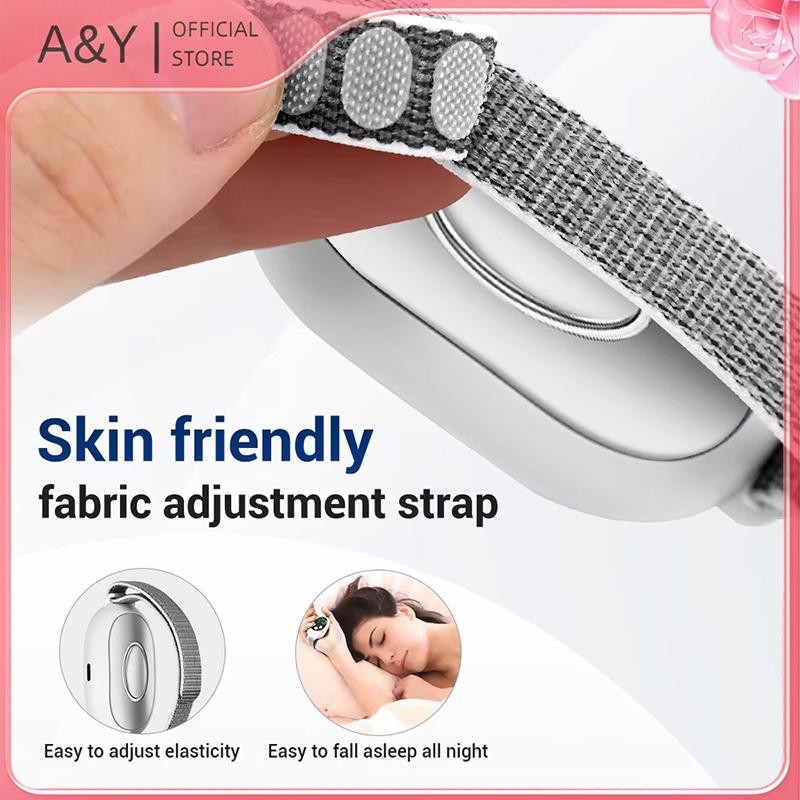 Thiết bị A & Y hỗ trợ giấc ngủ siêu nhỏ, giảm căng thẳng lo âu, máy mát xa xung lòng bàn tay cho chứng mất ngủ