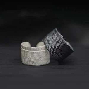 Khóa bạc handmade phong cách tiên phong, dễ dàng sử dụng cho cả nam và nữ