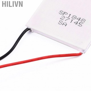 hilivn SP1848-27145 Máy phát điện nhiệt điện Peltier TEG 40x40mm 150? Trọng lượng nhẹ Tuổi thọ cao Dễ dàng sử dụng Màu trắng