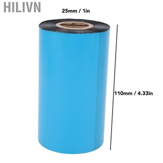 Hilivn Hilivn 1 Cuộn Ruy Băng Truyền Nhiệt 4.33inx984ft 1in Core Nhựa Sáp Tăng Cường Cho Máy In Nhãn Mã Vạch