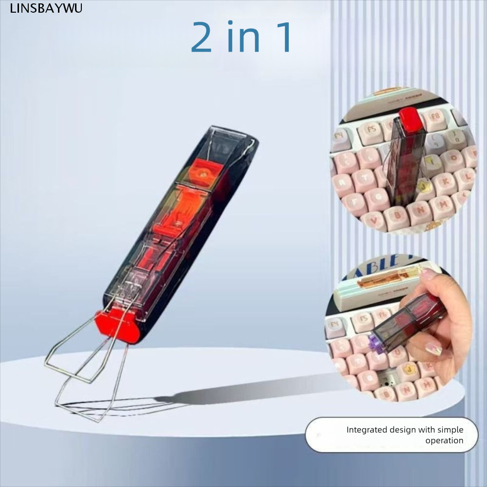 LINSBAYWU Phím Caps Puller, 2 trong 1 DIY Bàn Phím Switch Puller, Trọng ...