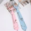 FF Cà vạt Polyester Unisex hiện đại có thiết kế họa tiết chuỗi ngôi sao độc đáo