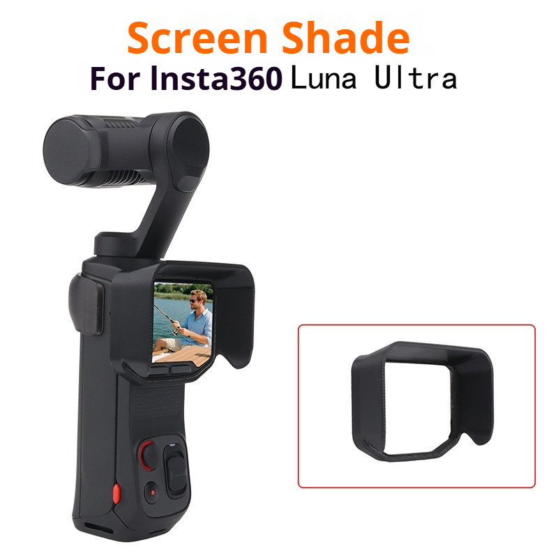 Hood màn hình Insta360 Luna Ultra tương thích, Phụ kiện tấm chắn ánh sáng chống chói Luna