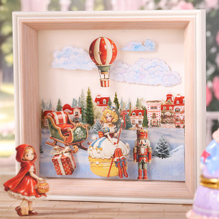 ENWEI 30 Chiếc [Dòng Truyện Cổ Tích Bằng Kính] Alice Xứ Sở Thần Tiên Lọ Lem Ngôi Sao Dream Little Red Riding Hood Quest Dán Tạp Chí Sổ Lưu Niệm Vật Dụng Trang Trí