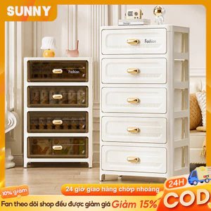 SUNNY Tủ nhựa đựng đồ đa năng tủ ngăn kéo bàn trang điểm phòng ngủ bàn đầu giường nhiều tầng cao cấp