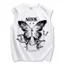 Áo Vest Nam Cổ Tròn Mỹ Retro Rời Graffiti In Hình Bướm Hợp Thời Trang Phù Hợp Với Áo Thun Thể Thao Rời Áo Thun