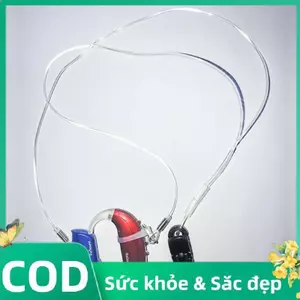 Trong Kho 1PC Máy Trợ Thính Clip Kẹp Rope Chủ Bảo Vệ Rơi Mất Trường Hợp Lưu Trữ Hộp Cá Tuyết