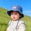 Mũ chống nắng trẻ em FANSIN, Mũ chống nắng trẻ em có vành rộng mềm mại, Tấm che nắng mỏng dễ thương Mũ xô màu trơn Sử dụng ngoài trời