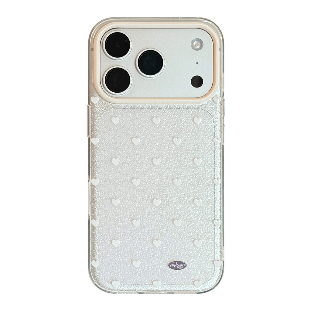 Ốp lưng iPhone trong suốt Love thích hợp cho iPhone 17 Pro Max, 17, 16, 15, 14, 13, tất cả các mẫu, để bảo vệ chống rơi. MGSH