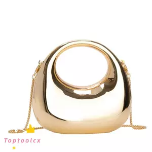 Túi xách TOPTOOLCX, Túi ly hợp thanh lịch Acrylic, Túi đeo chéo di động nhỏ dành cho nữ