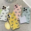 3D Họa Tiết Nhăn Toàn Màn Hình Sáng Tạo Màu Xanh Bướm Dành Cho Redmi Note 8 10 10S 11 11S 12 14 Vỏ Kẹo Chống Sốc Mềm