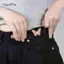 AqToCna Thời Trang Eo Kẹp Có Thể Điều Chỉnh Thổ Cẩm Bướm Giảm Béo Chân Cho Nữ Trang Trí Quần Áo Hàng Ngày Và Đảng AqToCna