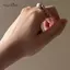AqToCna Sáng Tạo Cá Gỗ Ngón Tay Nhẫn Giảm Căng Thẳng Mang Lại May Mắn Lu Năng Lượng Bảo Vệ Vòng Unisex Quyến Rũ Trang Sức Phụ Kiện AqToCna
