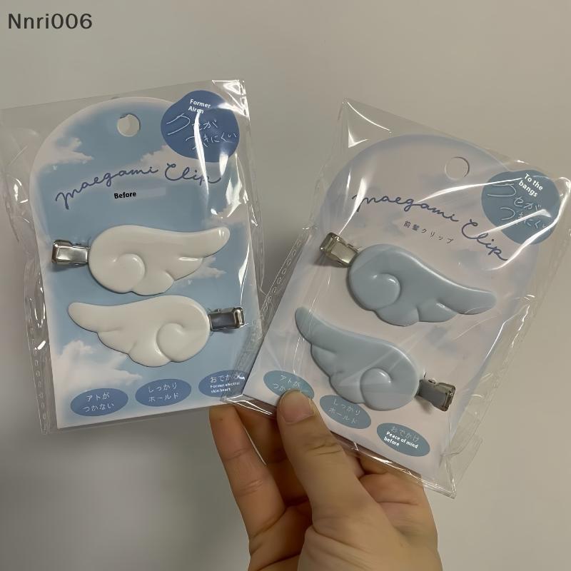 [N6] Y2K Kẹp Tóc Cánh Thiên Thần Phong Cách Nhật Bản Barrettes Phụ Kiện Mũ Đội Đầu Ngọt Ngào Dễ Thương [Vn]