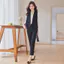 Phụ Nữ Mùa Xuân Chắc Chắn Áo Vest Đen Nữ Thường Ngày Không Tay Áo Blazer Trang Phục