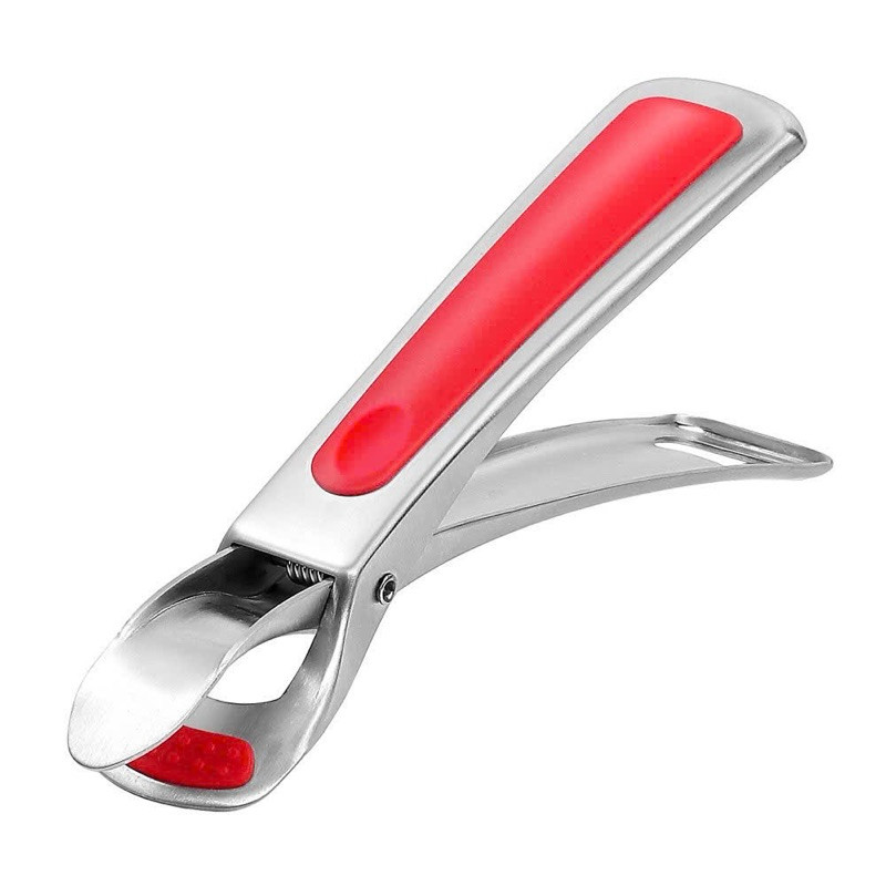 Kẹp INOX 304, kẹp lấy đồ nóng chống bỏng tay có mút silicon chống trượt tiện dụng 17cm