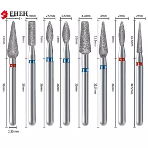 10 Cái Dao Phay Inox Cho Móng Tay Điện Mũi Khoan Móng Tay Phụ Kiện Máy Làm Móng Tay Tập Tin Móng Tay Gel Tẩy Dụng Cụ VN