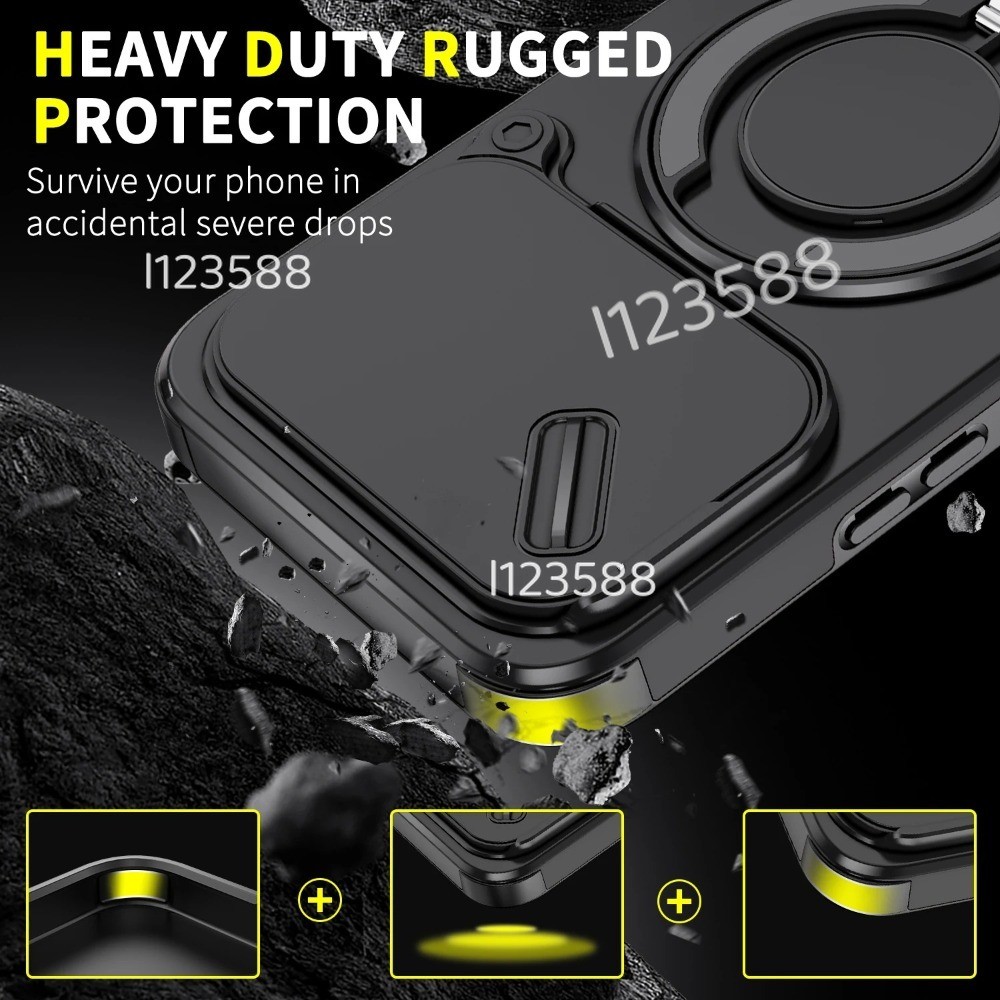 Dành Cho Xiaomi 17TPro 2026 Camera Trượt Bảo Vệ Ốp Lưng Điện Thoại Xiaomi 17T 17TPro Xiaomi17T Pro 5G Giá Đỡ Chắc Chắn Bao
