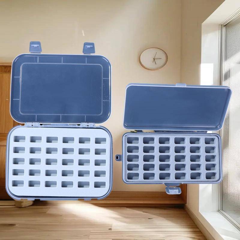 Alittlesetrtu Hộp Bảo Quản Bobbin Nhựa 30 Lưới Có Bọt Biển Thiên Tính Cho May Thủ Công Dụng Cụ VN