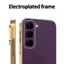 Ốp Lưng Cho Infinix Hot 70 X6895B Da Màu Siêu Mỏng Mạ Điện Cạnh Chống Rơi Vỏ Điện Thoại