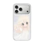 Anime Từ Tính Hoạt Hình Cô Gái frosted Ốp Lưng Điện Thoại iPhone 17 Pro Max 16 Pro 15 14 Cứng Trong Suốt Bảo Vệ Vỏ