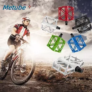 Bàn đạp vòng bi xe đạp METUBE, Bàn đạp đi xe đạp leo núi chống trượt siêu nhẹ, Phụ kiện xe đạp bền đa năng Bàn đạp hợp kim nhôm Thể thao ngoài trời