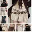 AWNGD Dây Thắt Lưng, Dây Hợp Kim Bohemian Thắt Lưng, Hợp Thời Trang Vintage Có Thể Điều Chỉnh Bướm Tua Rua Hoa Bohemian Thắt Lưng Nữ