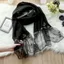 Bướm Xám Phong Cách Trung Hoa Cao Cấp Lụa Thêu Khăn Nữ Giả Lụa Handmade Su Thêu Khăn Choàng 6.21