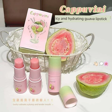 son dưỡng môi Hương Vị ổi Son Dưỡng Môi Không Màu Dưỡng Ẩm Ẩm Thu Đông Cải Thiện Khô Nứt Lột Chăm Sóc Sinh Viên Son Môi