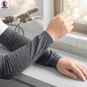 Tay áo dệt kim đàn hồi chống tia cực tím và chống vết bẩn, thích hợp cho các hoạt động ngoài trời