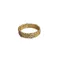 Nhẫn Hoa Zircon Mạ Điện Vàng Thật Nhẫn Thanh Lịch Hàng Ngày Tất Cả Trận Đấu Chỉ Số Nhẫn Ánh Sáng Sang Trọng Cao Cấp Tính Khí