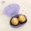 HFTOY 1 Vỏ Dễ Thương Hộp Kẹo Nhựa Trang Điểm Hộp Bảo Quản Trang Sức Đám Cưới Sinh Nhật Cho Bé Hộp Quà Tặng Trang Trí Tiệc ~