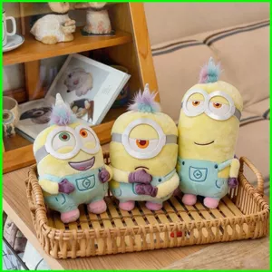 PS1 Minions Bob Kevin Stuart Plushie Búp bê bông sang trọng sừng kỳ lân dễ thương SP1