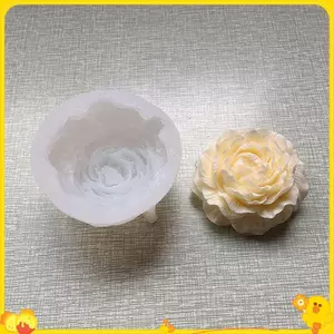 Khuôn Bánh Silicon Sô Cô La Xà Phòng Dụng Cụ Làm Nến Khuôn Dập Nổi Hoa Nở Hương Liệu Kẹo Handmade Trang Trí Đám Cưới