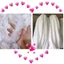 Dây lông vải Trắng /Đen mềm size từ R2cm đến R9cm bằng vải trang trí áo,đầm dịp NOEL,viền áo dài Tết