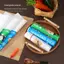 Túi đựng cuộn Sushi dùng một lần In hoạt hình Nhật Bản dễ thương 20 / 100 chiếc Không độc hại cho nhà bếp gia đình Paaging Bento hàng ngày [VN]
