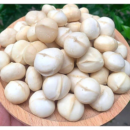 250G Nhân Macca Daklak Loại 1 đã sấy chín bao ngon (Nguyên và bể)