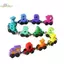 HL 1 Bộ Gỗ Từ Số Xe Lửa Đồ Chơi Montessori Đồ Chơi Giáo Dục Xe Lửa Nhận Thức Sớm Học Tập Bộ Giảng Dạy Cho Trẻ Tập Đi LMWU