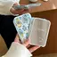 Đại Đại bàng biển đầu xanhGươxanh Gọn Gấp Trang Điểm Mini Da PU Để Bàn Dễ Mang Đi