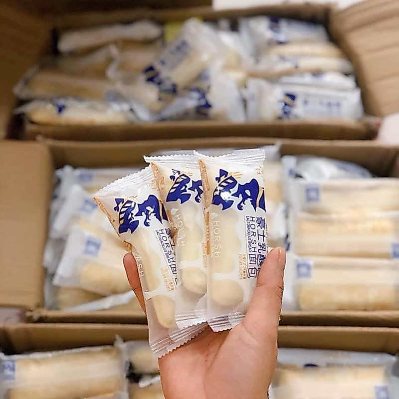 (Thùng 80 cái ~ 2kg) Bánh sữa chua Ông Già Horsh