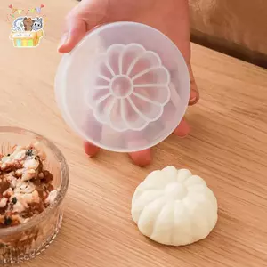 Máy làm bánh mì nhồi bông hấp Trung Quốc Khuôn Baozi Dụng cụ làm bánh bao Bánh trung thu Khuôn làm bánh ELWW