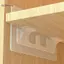 GCDHome 4 Kệ Dính Hỗ Trợ Chốt Cho Nhà Bếp Phòng Ngủ Tủ Quần Áo Kệ Hỗ Trợ Kẹp Treo Tường Stier Braet Giá Đỡ HOT
