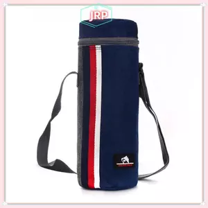 JRP 2L Di Động Vải Oxford Tròn Cách Nhiệt Chai Túi Làm Mát Phụ Kiện Cắm Trại Túi Bình Nước Cách Nhiệt JRP