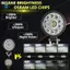 Đèn LED làm việc ô tô Đèn pha LED tròn 3 Inch Đèn phụ trợ Đèn sửa đổi địa hình cho xe tải Máy kéo ATV UTV Thuyền