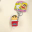 HT3 Crayon Shin-chan Nohara Shinnosuke Nút Gỗ Cá Móc Khóa Bấm Dài Để Chơi Gõ Âm Thanh TH3